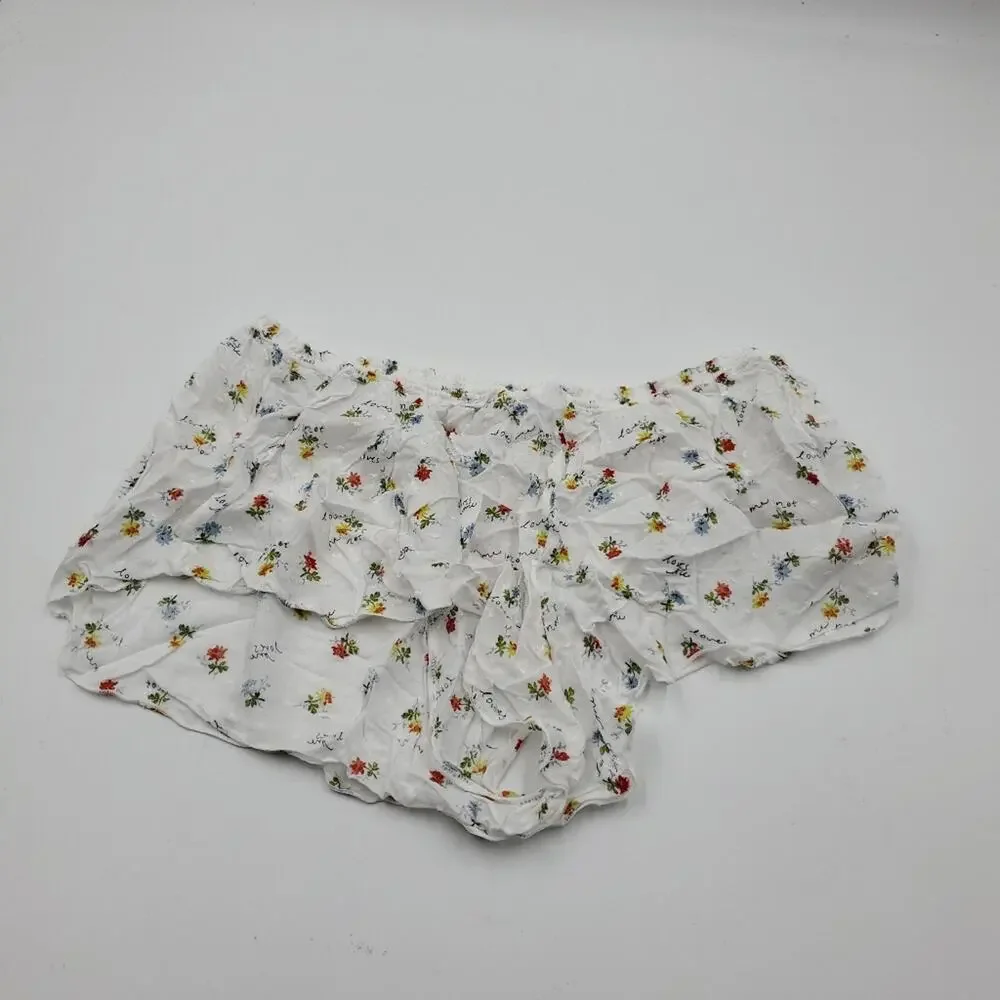 Free People Up Late Crop Top & Shorts Pajamas Size S - Picture 4 of 8